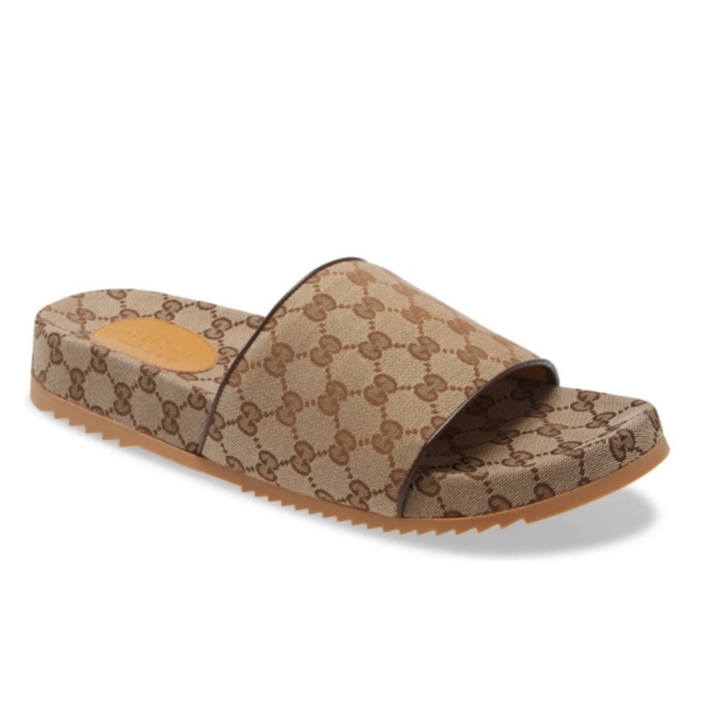 GUCCI Sandals men’s GG slides - Authentic